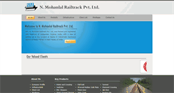 Desktop Screenshot of nmohanlal.com